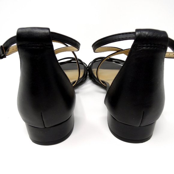 Naturalizer Haleigh Black Leather Sandal - Size 7 - Picture 3 of 5